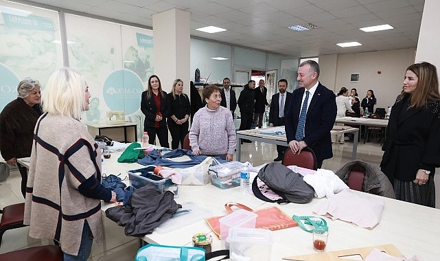 Başkan Büyükakın’dan KO-MEK’e ziyaret